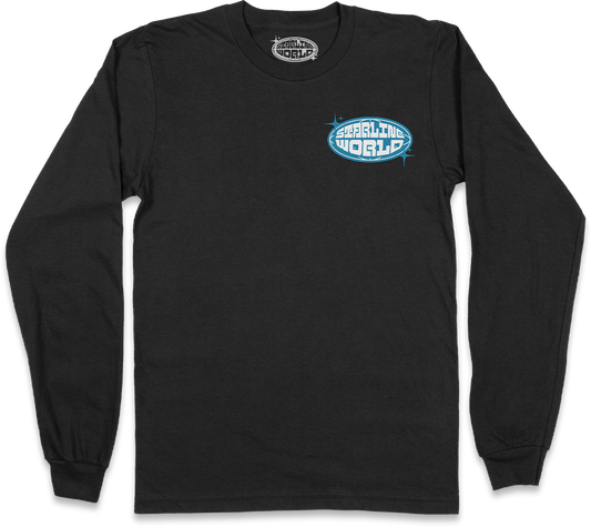 StarlineWorld (Black-Blue) Long Sleeve
