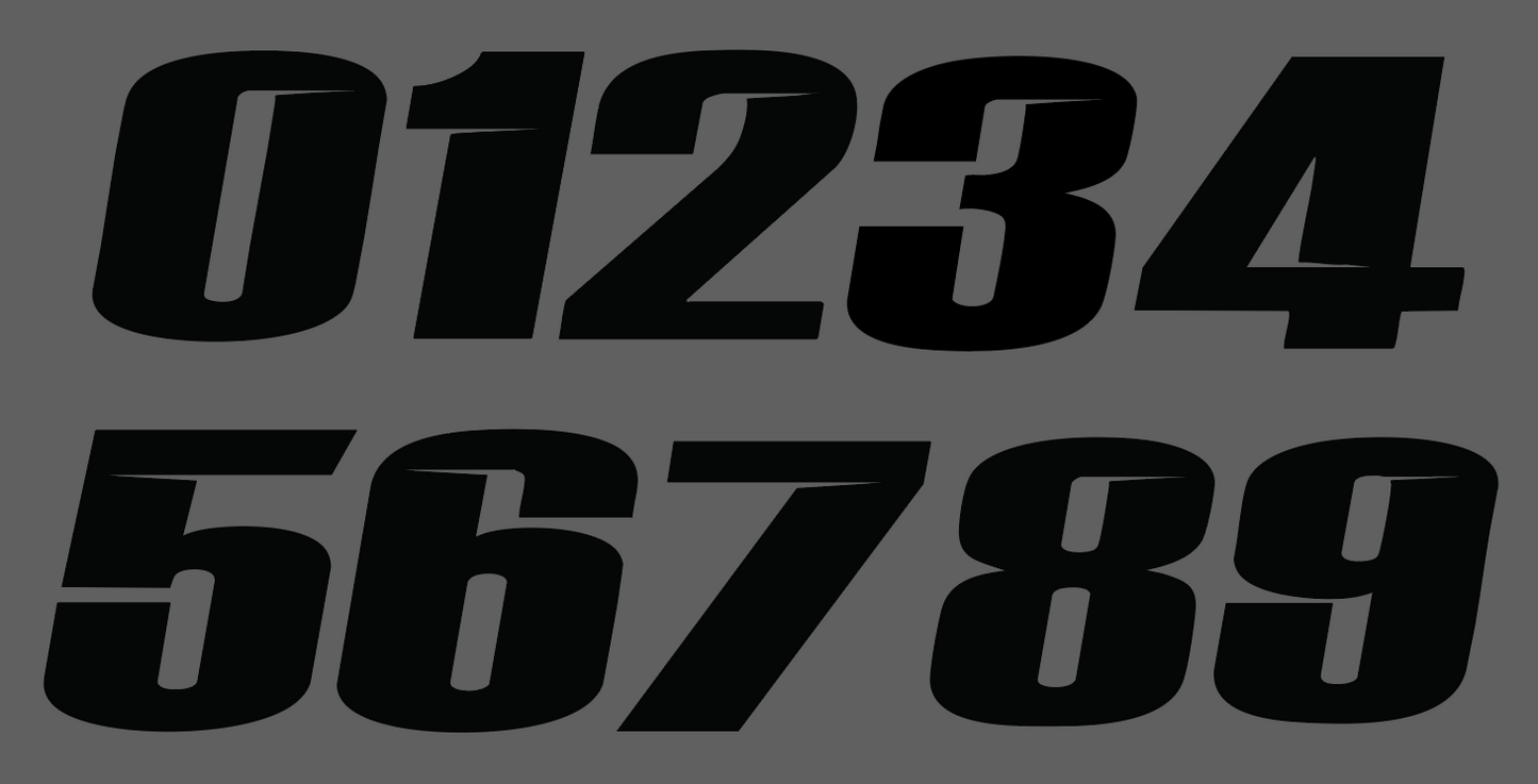 Ultra Bee Plate Decal